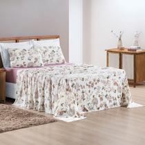 Jogo De Cama Malha Queen Quality 04 Peças - Butterfly Jogo De Cama Malha Queen Quality 04 Peças - Butterfly