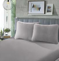 Jogo de Cama Malha - Solteiro - 2 Peças - 100% Algodão - Bege - SBX