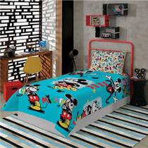 Jogo de Cama Mickey Infantil Com 2 Pecas Lepper