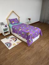 Jogo de Cama Microfibra Patrulha Canina Menina 2 Peças Lepper