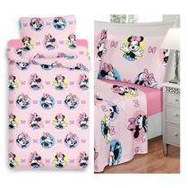 Jogo de Cama Minnie 3 Peças Toque de Seda 300 Fios Jolitex Jogo de Cama Minnie 3 Peças Toque de Seda 300 Fios Jolitex