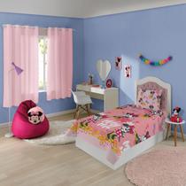 Jogo de Cama Minnie Infantil 3 Peças Lepper 065g/m