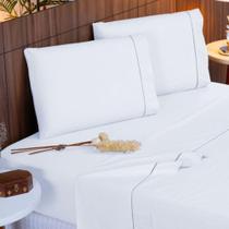 Jogo de cama neo 300 fios bordado elements casal - CAMESA