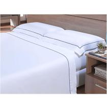 Jogo De Cama Neo Elements 300 Fios Azul Marinho King - Camesa