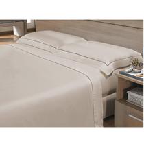 Jogo De Cama Neo Elements 300 Fios Bege Casal - Camesa
