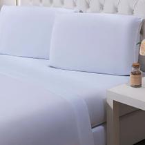 Jogo de Cama Niazitex Percal Soft 300 Fios Solteiro Branco 3 Peças Jogo de Cama Niazitex Percal Soft 300 Fios Solteiro Branco 3 Peças