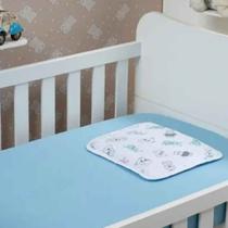 Jogo de Cama para Bebe com 2 Peças Fronha e Lençol com elástico Vivaldi Bichinhos