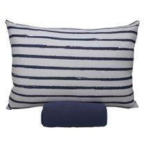 Jogo de Cama Portallar Solteiro Malha 100% Algodão Premiun Classic Paula 2 Peças Azul Jogo de Cama Portallar Solteiro Malha 100% Algodão Premiun Classic Paula 2 Peças Azul