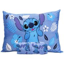 Jogo de Cama Portallar Solteiro Malha Mista Joy Disney Stitch 02 Pçs Azul Jogo de Cama Portallar Solteiro Malha Mista Joy Disney Stitch 02 Pçs Azul