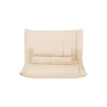 Jogo De Cama Premier Queen 04 Peças Hipercal 200 Fios 80% Algodão, 20% Poliéster - Bege Jogo De Cama Premier Queen 04 Peças Hipercal 200 Fios 80% Algodão, 20% Poliéster - Bege