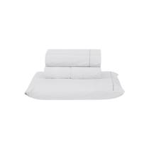 Jogo De Cama Premier Solteiro 03 Peças Hipercal 200 Fios 80% Algodão, 20% Poliéster - Branco