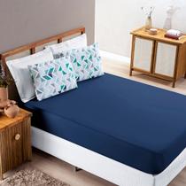 Jogo de Cama Quality Solteiro 2 Pçs Malha Grossa 100% Algodão