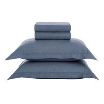 Jogo de Cama Queen 100% Algodão Soft 160 Fios 4 Peças Tesso Karsten -
