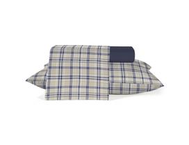 Jogo de Cama Queen (150 Fios Algodão) 4 Peças Teka Diamante