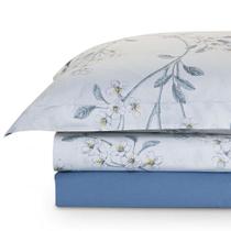 Jogo De Cama Queen 180 Fios Estampado - Andreza Lara Jogo De Cama Queen 180 Fios Estampado - Andreza Lara