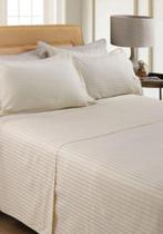 Jogo de cama QUEEN 2,40 m x 2,50 m 300 FIOS CETIM 100% algodão JOLITEX.