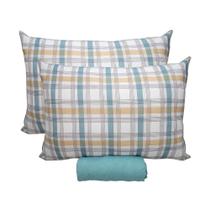 Jogo De Cama Queen 3 Pçs Doce Vida Portallar Sao Paulo Verde