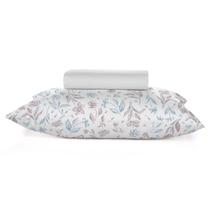 Jogo de Cama Queen 3 peças Teka Diamante 150 fios - Tecido 100% Algodão -
