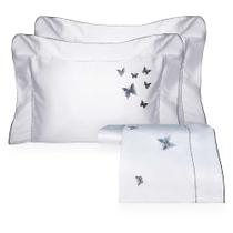 Jogo de Cama Queen 300 Fios Borboleta - Marken Fassi Jogo de Cama Queen 300 Fios Borboleta - Marken Fassi