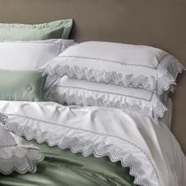 Jogo de Cama Queen 300 Fios Turmalina - Marken Fassi Jogo de Cama Queen 300 Fios Turmalina - Marken Fassi