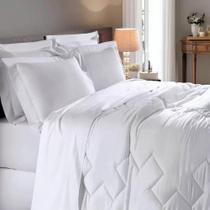 Jogo De Cama Queen 350 Fios Fibra De Bambu - Buettner Branco Jogo De Cama Queen 350 Fios Fibra De Bambu - Buettner Branco