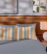 Jogo de Cama Queen 3pçs Estampado Vivaldi Cinza Jogo de Cama Queen 3pçs Estampado Vivaldi Cinza