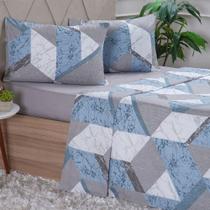 Jogo De Cama Queen 4 Peças 150 Fios Extra Macio 100% Algodão Jogo De Cama Queen 4 Peças 150 Fios Extra Macio 100% Algodão