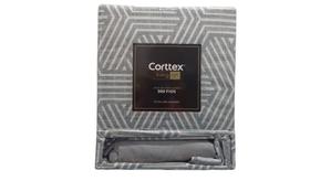 Jogo de Cama Queen 4 Peças 300 Fios Cetim 100% Algodão Estampado Living Art - Corttex