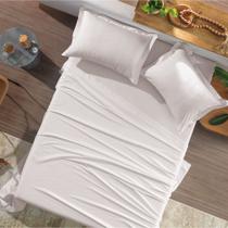 Jogo de Cama Queen 4 Peças Altenburg Toque Acetinado Branco