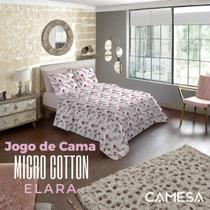 Jogo de Cama Queen 4 Peças Camesa Micro Cotton 180 Fios Lençol com Elástico Toque Macio Secagem Rápida Jogo de Cama Queen 4 Peças Camesa Micro Cotton 180 Fios Lençol com Elástico Toque Macio Secagem Rápida