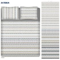 Jogo de cama queen 4 peças teka elegance 200 fios 60% algodão/40% poliéster Jogo de cama queen 4 peças teka elegance 200 fios 60% algodão/40% poliéster