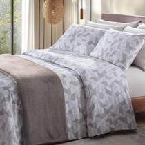 Jogo de Cama Queen 400 Fios 04 Peças Elegance Corttex Urban Jogo de Cama Queen 400 Fios 04 Peças Elegance Corttex Urban