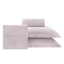 Jogo de cama queen 400 fios bambu supreme - lilas 133804