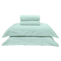 Jogo de cama queen 400 fios elegance - verde 125507