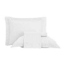 Jogo de Cama Queen Altenburg Sublime 300 Fios Branco 4 Pçs