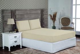 Jogo de Cama Queen Altura 30cm Marfim