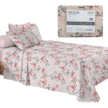 Jogo de Cama Queen Bella Super Cotton Duplo 4 peças Camesa 1.01879.03.9999-Bella