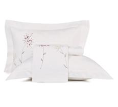 Jogo de Cama Queen Bordado Cetim 300 Fios Anise Altenburg