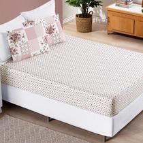 Jogo de Cama Queen Bouti 03 Peças Rosa Matura