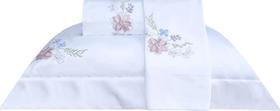 Jogo de Cama Queen Camellia 300 Fios Marken Fassi Jogo de Cama Queen Camellia 300 Fios Marken Fassi