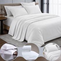 Jogo de Cama Queen Corttex Living Art 300 Fios Cetim Algodão Jogo de Cama Queen Corttex Living Art 300 Fios Cetim Algodão