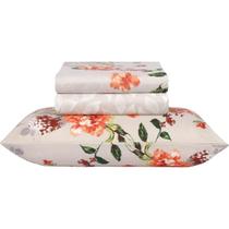 Jogo De Cama Queen Duplo Microfibra 4 Peças Lençóis Sultan