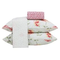 Jogo de Cama Queen Duplo Sultan Realce Marina 140Fios 4Pçs Jogo de Cama Queen Duplo Sultan Realce Marina 140Fios 4Pçs