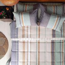 Jogo De Cama Queen Estampado 160 Fios - Andreza Luan