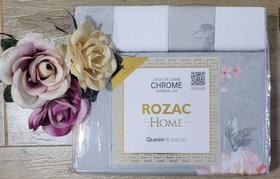 Jogo de Cama Queen Hypercal 200 com 6 peças Cinza Jogo de Cama Queen Hypercal 200 com 6 peças Cinza