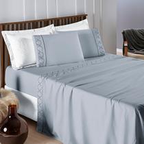 Jogo de Cama Queen Infinity 400 Fios 04 Peças