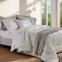 Jogo De Cama Queen Kacyumara Algodão Egípcio 200 Fios 4pçs