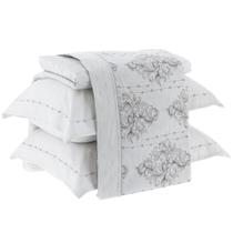 Jogo De Cama Queen Kacyumara Satinee Sartore 4 Peças 300 Fio