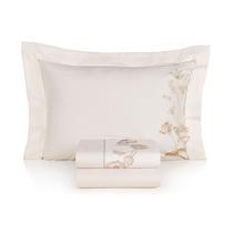 Jogo de Cama Queen Karsten Mariê Percal 200 Fios Dobra Feita