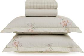 Jogo de Cama Queen Karsten Tarsila Percal 200 Fios Bordado Jogo de Cama Queen Karsten Tarsila Percal 200 Fios Bordado